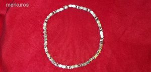 Antik ezüst lánc király lánc 65 cm 112,6 gr - arany gyémánt bronz - nmá