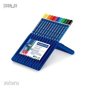 Staedtler akvarell színes ceruza készlet 12 dbos -tolltartós dobozban + ajándék