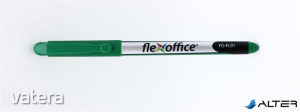 Tűfilc, 0,3 mm, FLEXOFFICE 'FL01', zöld